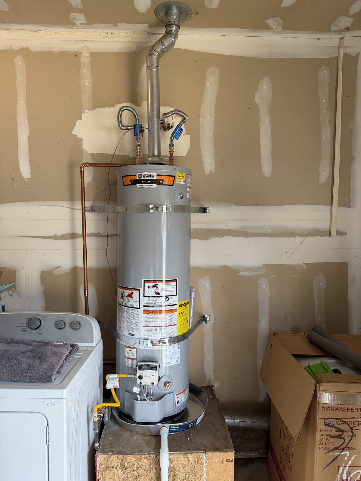Folsom gas water heater replacement