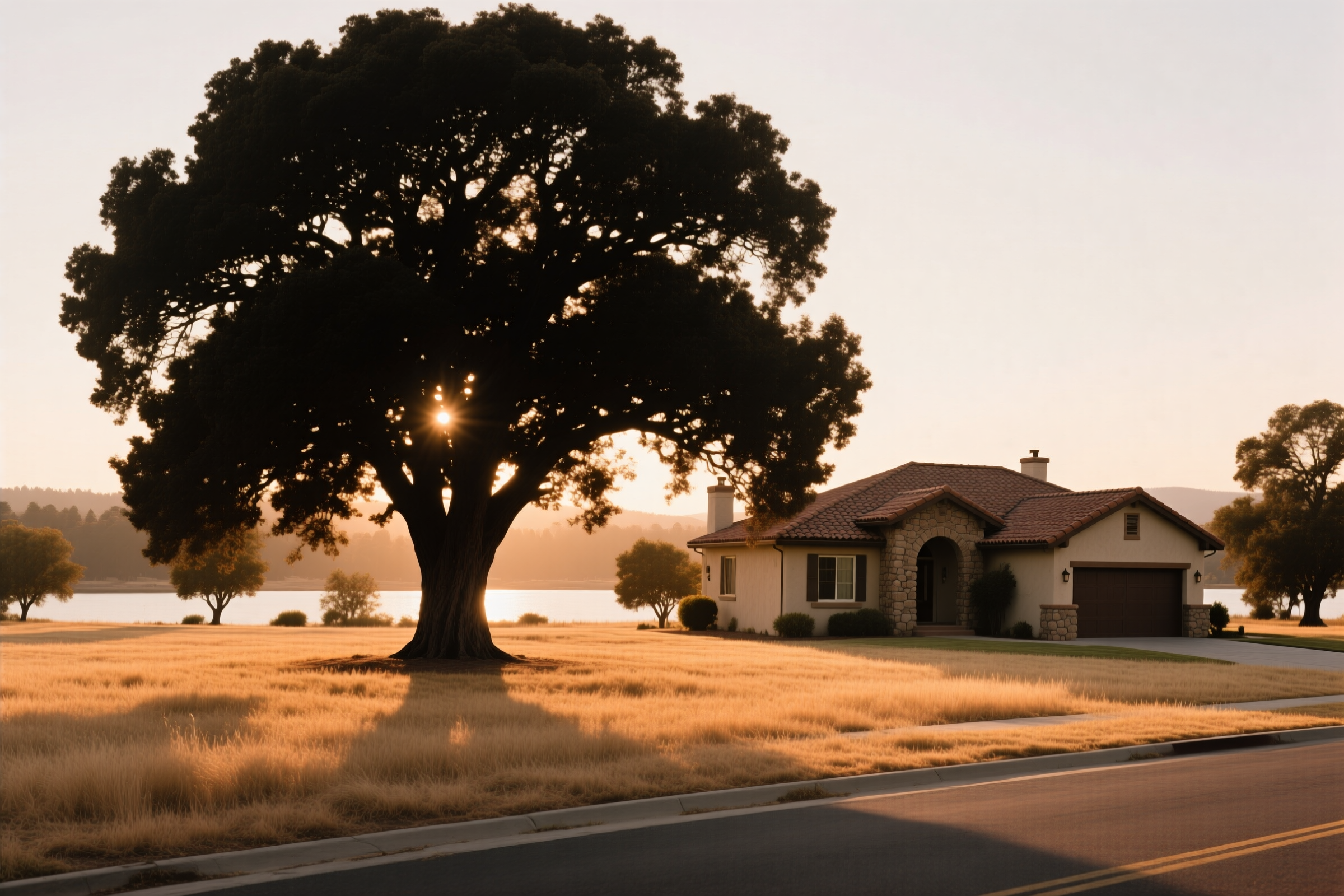 A large custom home on an acre lot near Folsom Lake in Granite Bay